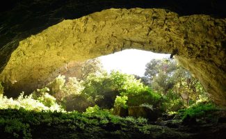 Tour in a chasm with Ardèche Balades