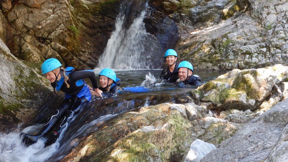 Canyoning - Le Bas Chassezac one day with BMAM