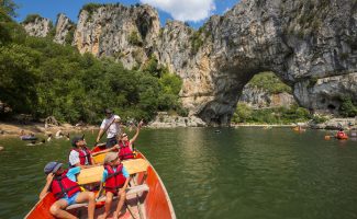 Take a boat trip down the Gorges de l'Ardèche