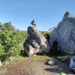 © Climbing/Bouldering - Lavilledieu - 1/2 family day with BMAM - Bureau des moniteurs d'Ardèche Méridionale