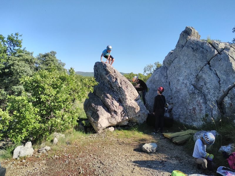 Climbing/Bouldering - Lavilledieu - 1/2 family day with BMAM