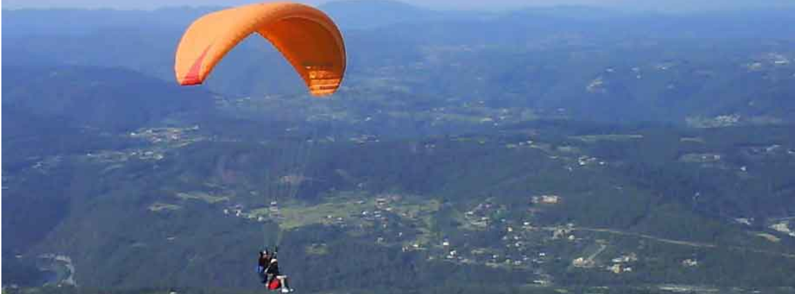 Paragliding with Barbule