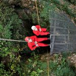 © Caving : panoramic descent at the Aven d'Orgnac - ©Yannis Rung