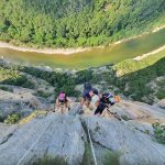 © Shiver on the highest abseil in the Ardèche - PW - BMAM