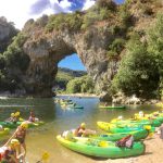 © Canoeing from Sampzon (Upstream) to Chames - 14 km with Alpha Bateaux - alphabateaux