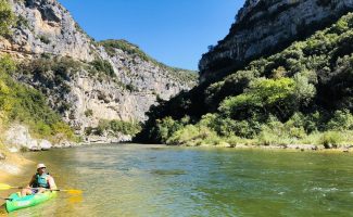 Canoe - Kayak from Vallon to St Martin d'Ardèche - 30 km / 1 day with Rivière et Nature