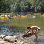 Canoeing from Pradons to St Martin d'Ardèche - 45 km / 3 days with Canoës Service