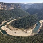 Canoeing from Pradons to St Martin d'Ardèche - 45 km / 3 days with Canoës Service