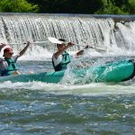 © Canoeing from Vallon to Sauze - 10 + 24 km / 2 days with l'Arche de Noé - PHOTO7