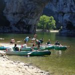 © Canoeing from Vallon to Sauze - 10 + 24 km / 2 days with l'Arche de Noé - Caro J