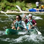 © Canoeing from Vallon to Sauze - 10 + 24 km / 2 days with l'Arche de Noé - photo7