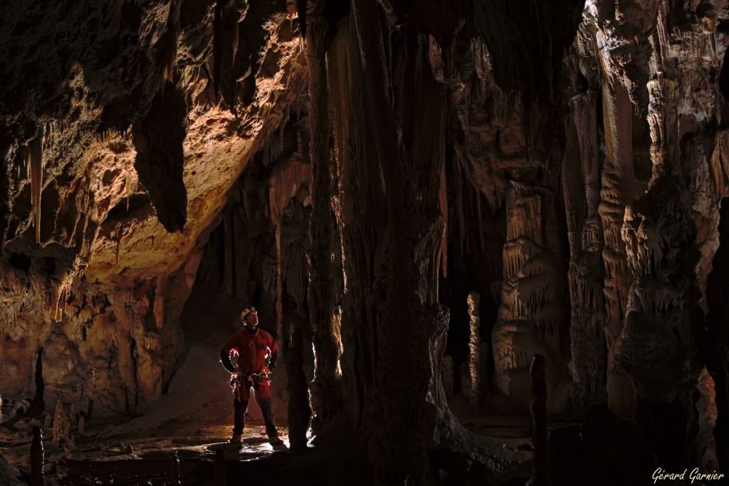 Caving at the Dragonnière de Bannes with Sport Nature Ardèche