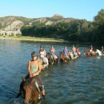 © Guided Hike on horseback  - Equitation Chavetourte - TALAGRAND