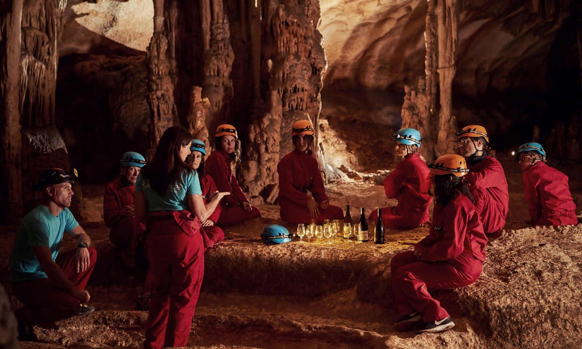 Speleoenology® in Saint-Marcel's cave