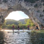 © Descent accompanied by a state-registered instructor with Ardèche Paddle - Ardeche Paddle