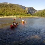 © Canoe - Kayak from Vallon to St Martin d'Ardèche - 24 km / 1 day with Azur canoës - Patrick