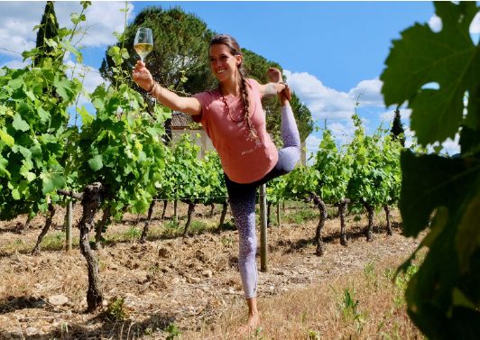 Yoga & Wine