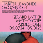 © Château inaugural exhibition : "Gérard Lattier, Ardèche mythologies"" - Le Château - Centre d'Art Contemporain et du Patrimoine d'Aubenas