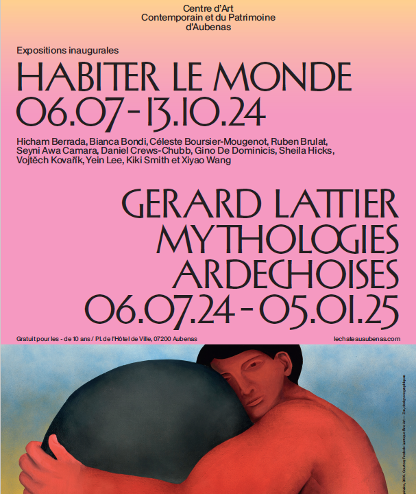 Château inaugural exhibition : "Gérard Lattier, Ardèche mythologies""