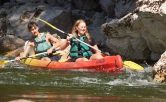 7 km mini descent with Base Nautique du Pont d'Arc