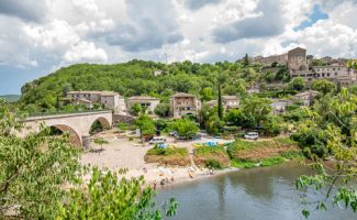 Canoe trip Balazuc / Ruoms - 14 km with Fazao