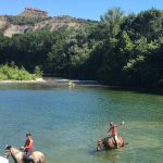 © Guided Hike on horseback  - Equitation Chavetourte - Talagrand