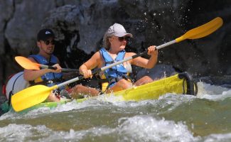 Canoeing from Châmes to St Martin d'Ardèche - 24 km / 1 day with La Petite Mer