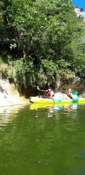 Canoeing from Vallon to St Martin d'Ardèche - 32 km / 3 days with La Petite Mer