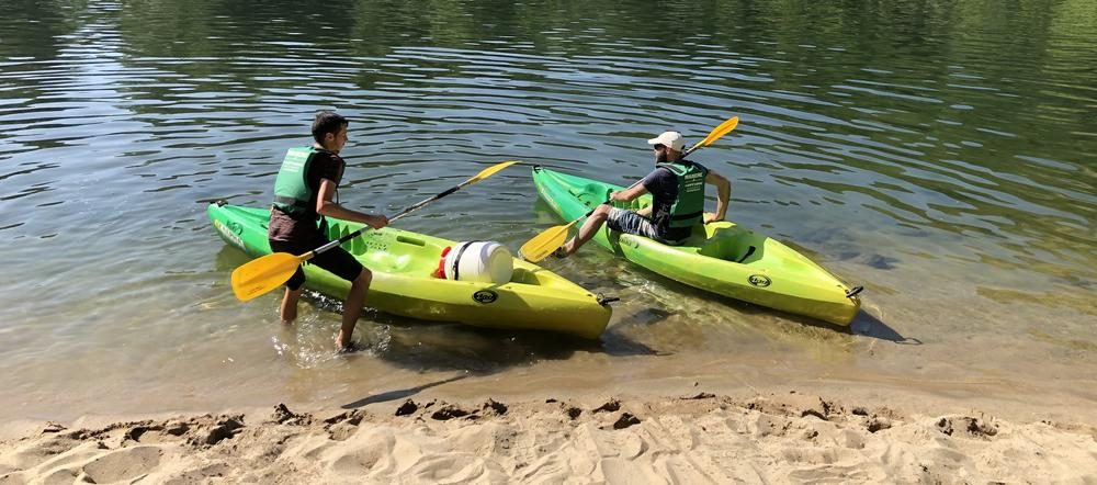 Canoë - Kayak de Châmes à St Martin d'Ardèche - 24 km / 1 jour avec Rivière et Nature