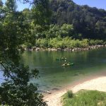 © Canoe - Kayak from Sampzon to Vallon - 6 km with Rivière et Nature - rn