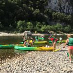 © Canoe - Kayak from Sampzon to Vallon - 6 km with Rivière et Nature - rn