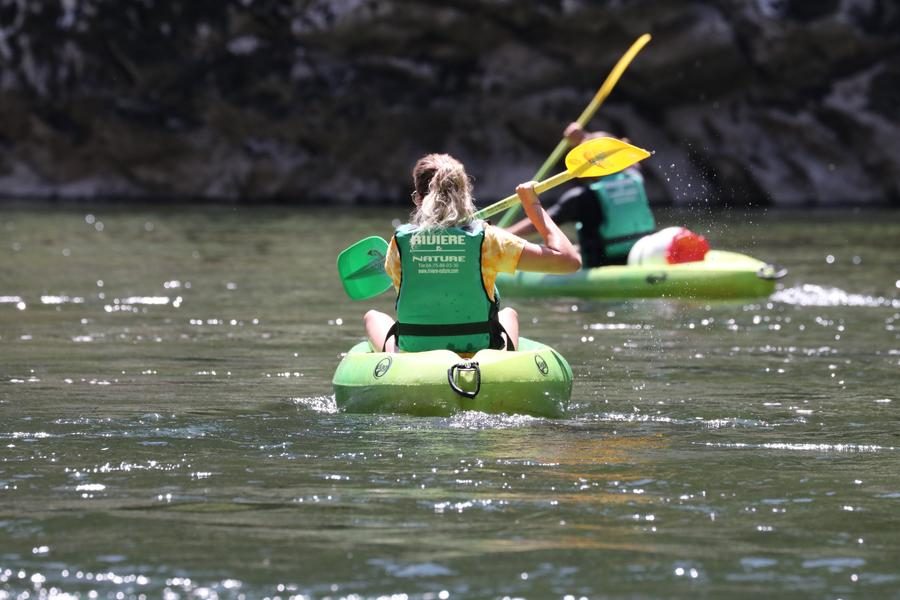 Canoe - Kayak from Vallon to St Martin d'Ardèche - 30 km / 2 days with Rivière et Nature