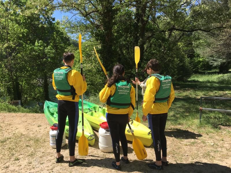 Canoe - Kayak from Sampzon to St Martin d'Ardèche - 36 km / 2 days with Rivière et Nature