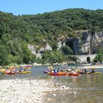 © Canoë - Kayak de Vallon à St Martin d'Ardèche - 30 km / 2 jours avec Azur canoës - OK