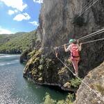 © Via Ferrata du Lac de Villefort avec Kayacorde - Kayacorde Ardeche