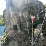 © Via Ferrata du Lac de Villefort avec Kayacorde - Kayacorde Ardèche