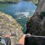 © Via Ferrata du Lac de Villefort avec Kayacorde - Kayacorde Ardèche