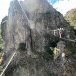 © Via Ferrata du Lac de Villefort avec Kayacorde - Kayacorde Ardèche