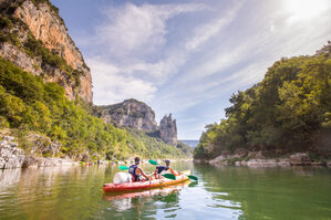 Canoë - Kayak de Vallon à St Martin d'Ardèche - 32 km / 2 jours avec La Vernède