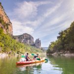 Canoeing from Vallon to St Martin d'Ardèche - 16 + 16 km / 2 days with La Vernède