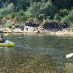 Canoe - Kayak from Sampzon to St Martin d'Ardèche - 12 +24 km / 2 days with Rivière et Nature