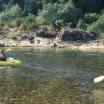 Canoe - Kayak from Sampzon (upstream) to Vallon - 8 km withRivière et Nature