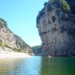 Canoe - Kayak from Vallon to St Martin d'Ardèche - 24 + 7km / 2 days with Castor Canoë