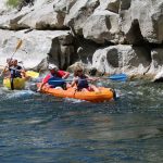 © 1 jour 1/2 en canoës avec un guide nature des Gorges de l’Ardèche - 1 nuit en bivouac - S. Gayet