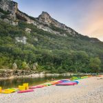 Canoeing from Vallon to St Martin d'Ardèche - 32 km / 2 days with Loulou Bateaux