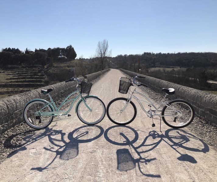 Beach cruiser bike hire by the day - Balazuc