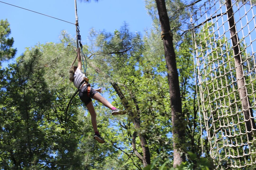 Bollène Aventure (Treetop adventure park)