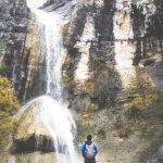 © See the famous Rochecolombe waterfall flowing down the river - © Marina Geray