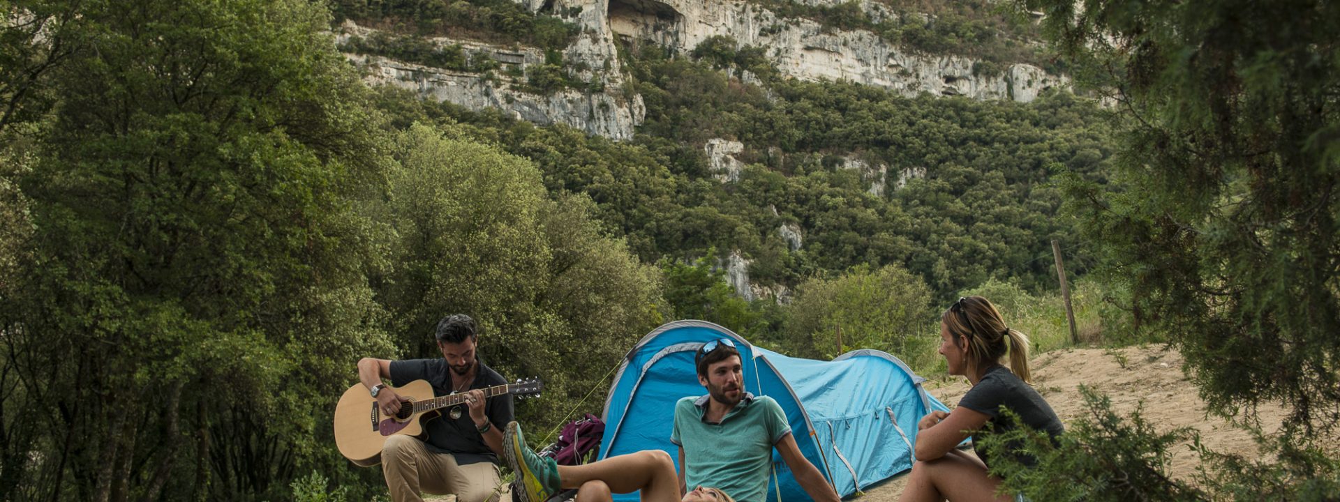 Night at Bivouac de Gaud