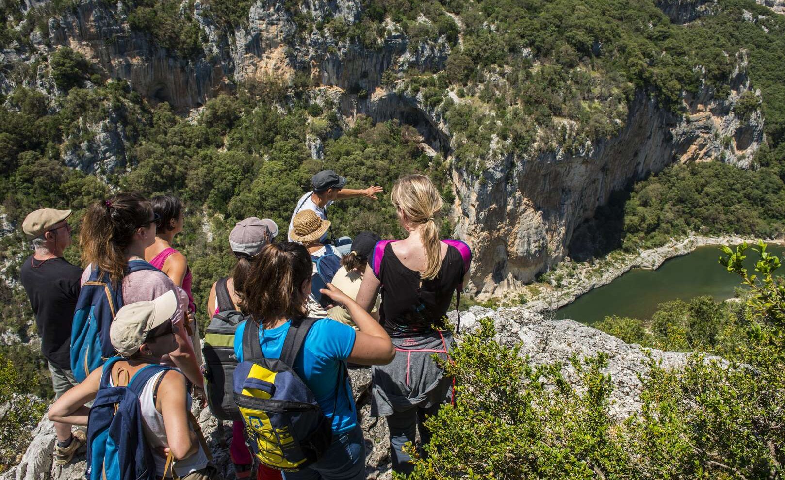 Randonnée Gorges de l'Ardèche ©Matthieu Dupont